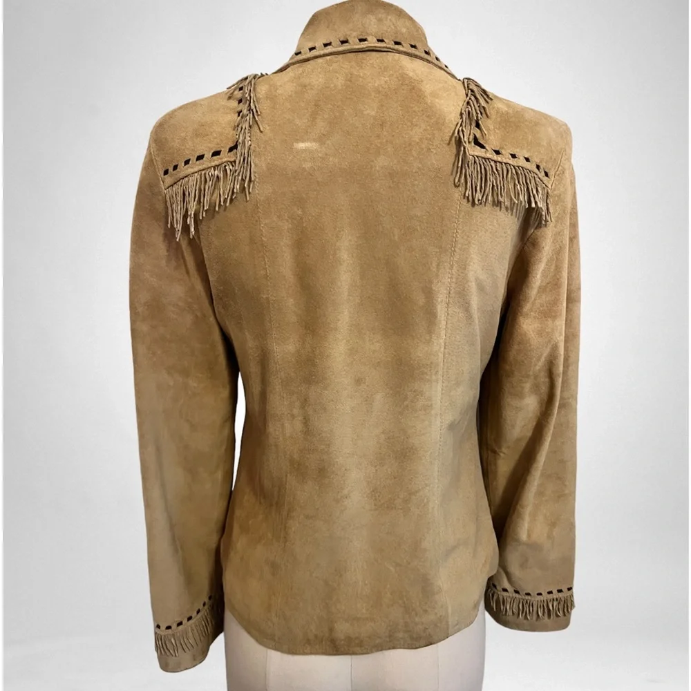 Double D Ranch Suede Fringe Jacket - Picture 5 of 6